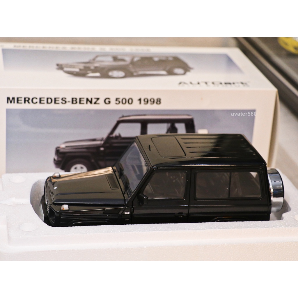 AUTOart 1/18 MERCEDES-Benz G500 SWB 1998 (Black) #76111