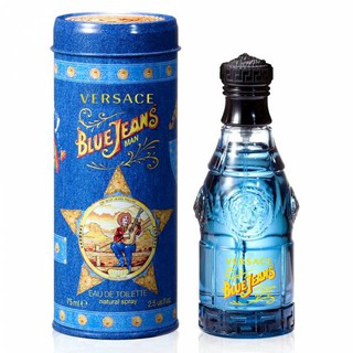 Versace 凡賽斯 Blue Jeans 藍可樂中性淡香水75ml【香水會社】