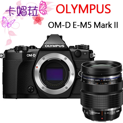 OLYMPUS E-M5 Mark II + 12-40mm F2.8 KIT組 微單眼 公司貨 多贈品 請看描述 全新