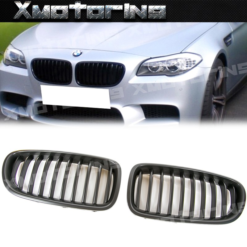 XM碳纖維精品 BMW 11-15 F10 5系列 528i 535i P款式  霧黑 水箱護罩 鼻頭 外銷熱銷款