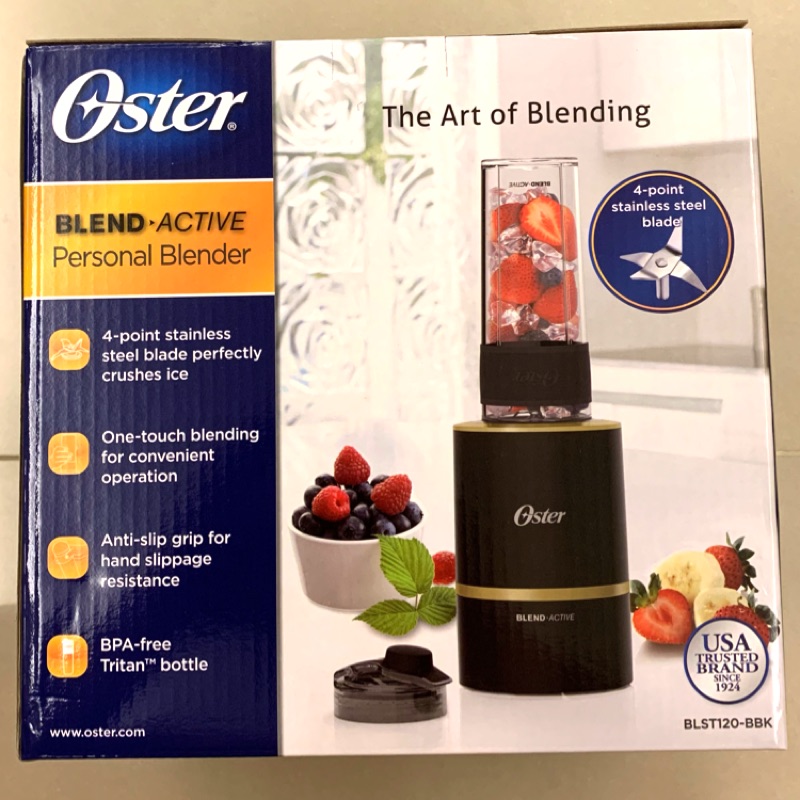 美國 OSTER Blend Active 隨我型果汁機 原廠公司貨 BLST120-BBK