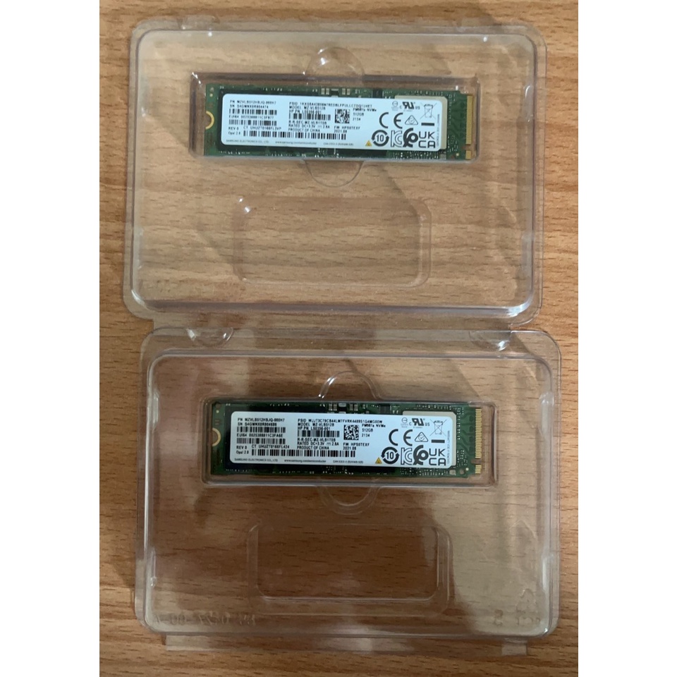 PM981A MZVLB512HBJQ 512GB NGFF M.2 SSD Nvme