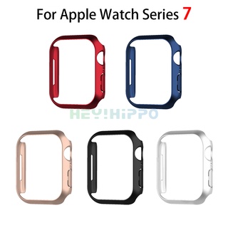 Apple Watch Case Series 7 保護殼 41mm 45mm 的 PC 防震保護套框架