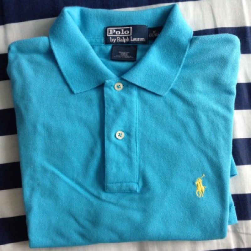 Polo Ralph Lauren短袖Polo衫 水藍色 時尚潮流(Burberry Lacoste ）超新 經典基本款