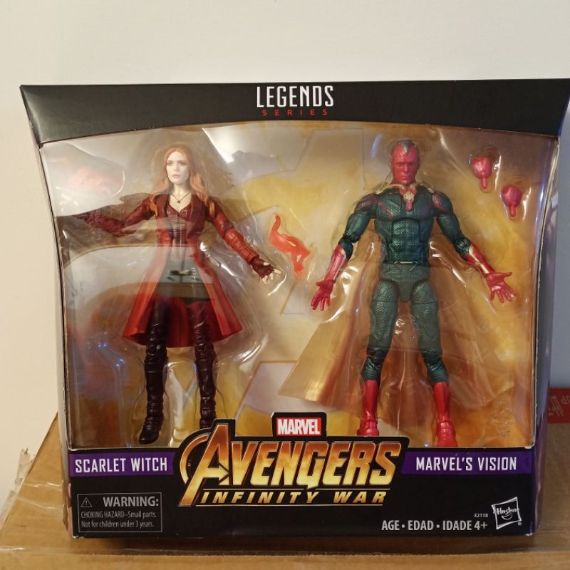 『致格殿』marvel legends 緋紅女巫 幻視雙人包 旺達 全新現貨/單賣