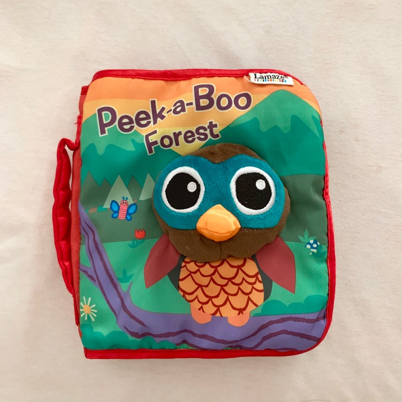 拉梅茲Lamaze玩具翻翻軟布書-森林裡的動物peek-a-boo foresst—已售待下單