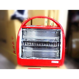 良將牌 石英手提電暖器 LJ-0330-5 消耗功率：450W/800W 採用安全護網 110V-【便利網】