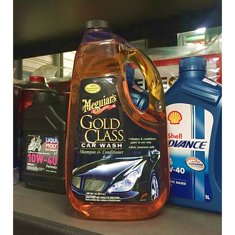 【油品味 輪胎 機油】Meguiar's 美光 GOLD CLASS CAR WASH G7164 滋潤美容洗車精