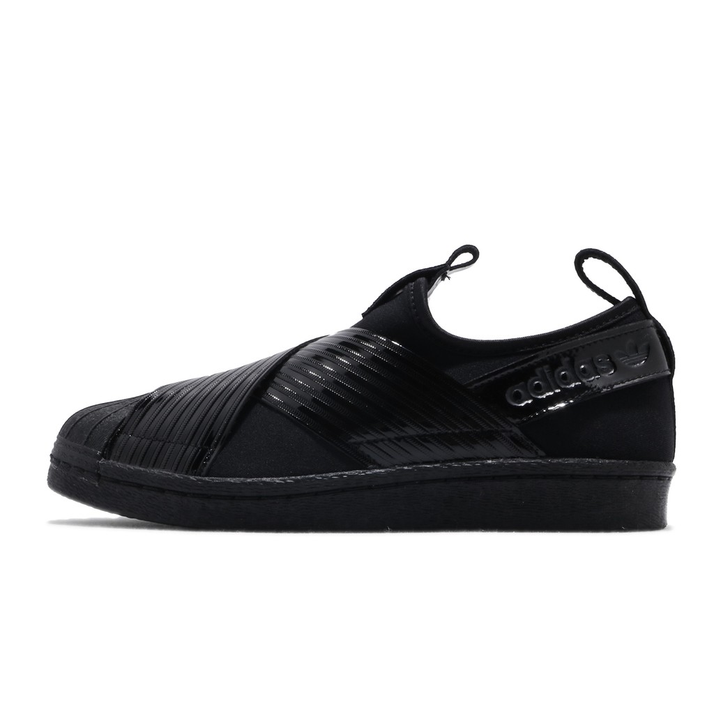 adidas superstar slip on Deepblue femme