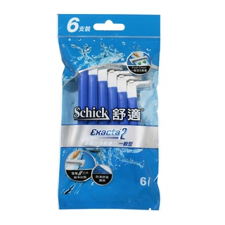 Schick 舒適 高階防滑輕便刀一般型6入【佳瑪】