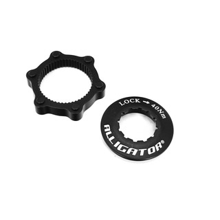 Alligator自行車鎖定式國際六孔碟煞轉接 Bicycle Centerlock Rotor Lock Ring
