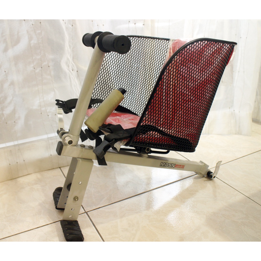 瑞峰快拆腳踏車親子座椅 網式3點式座椅+通用伸縮(附座墊)
