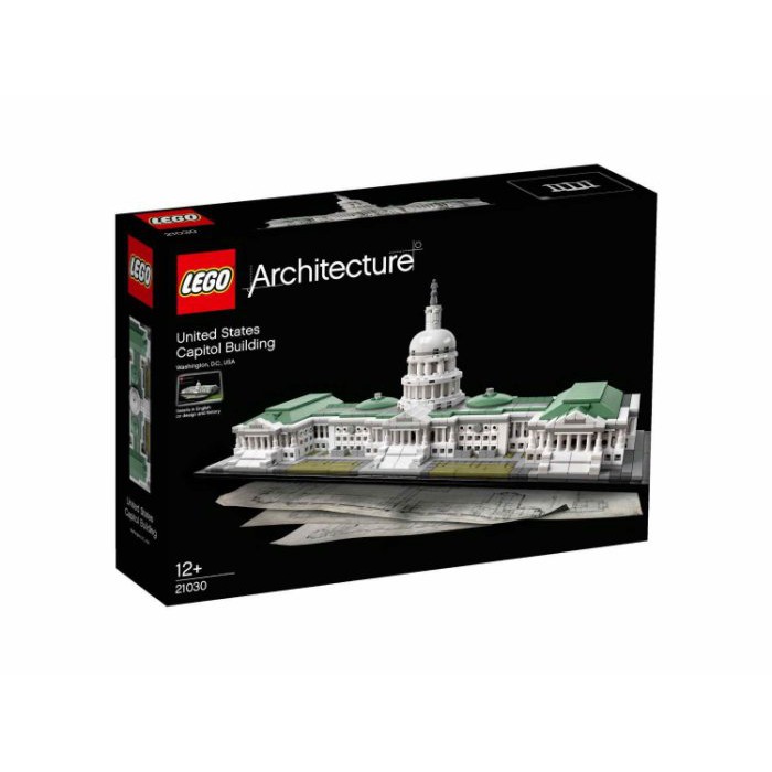 LEGO 樂高 21030 美國白宮 經典建築系列 全新未拆 盒況完整