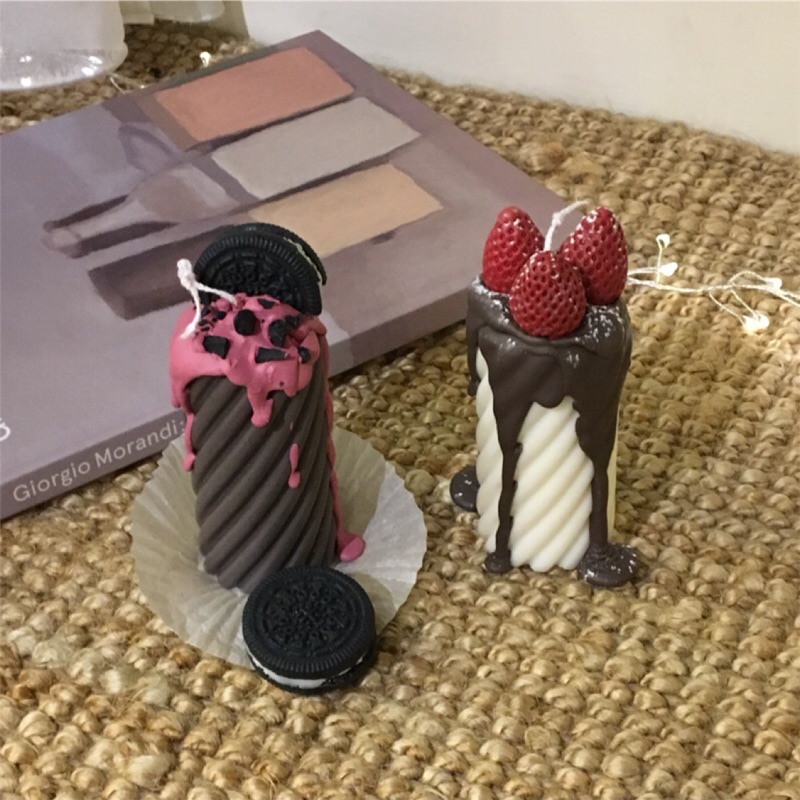 甜點系列🧁//草莓聖代蛋糕、Oreo聖代蛋糕🤩🤩