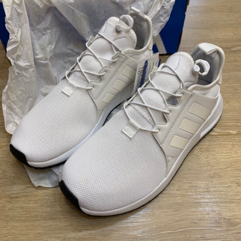 全新 買到賺到Adidas x_plr 爆紅款 白球鞋 側邊有爆裂紋 細節很美 賠售 2200 男鞋size UK8