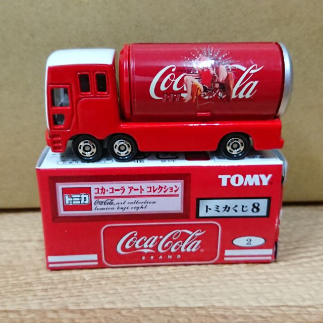 【現貨】Tomica 多美 日版 可口可樂 抽抽樂 NO.2 貨櫃車