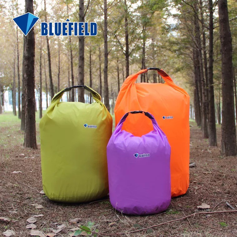 【裝備部落】BLUEFIELD藍色領域 登山防水袋 20L/40L/70L 背包內袋 防水收納袋 溯溪防水袋 海邊漂流袋