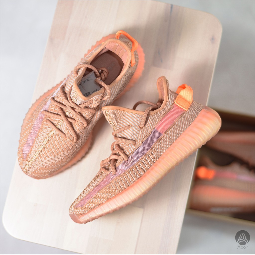 Adidas Yeezy Boost 350 V2 'Clay' 橘 美洲限定 男女 EG7490