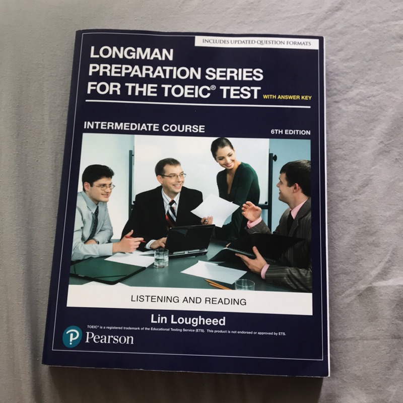 Longman preparation series for the toeic test 二手書
