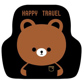 腳感舒適耐髒耐用地毯式車內車上汽車腳墊卡通可愛女性通用防滑防水環保小動物地墊結實美觀 蝦皮購物