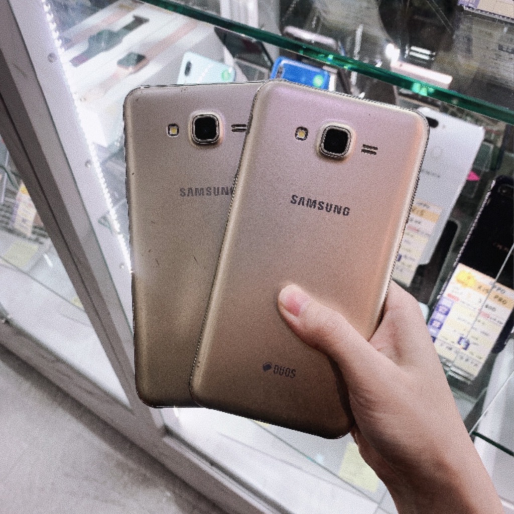 %【台機店】三星 J7 2015 1.5+16G 金 5.5吋 Samsung 二手機 板橋 台中