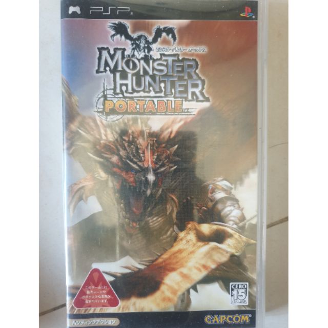 PSP 遊戲 魔物獵人 攜帶版 Monster Hunter MH 一代 日文版