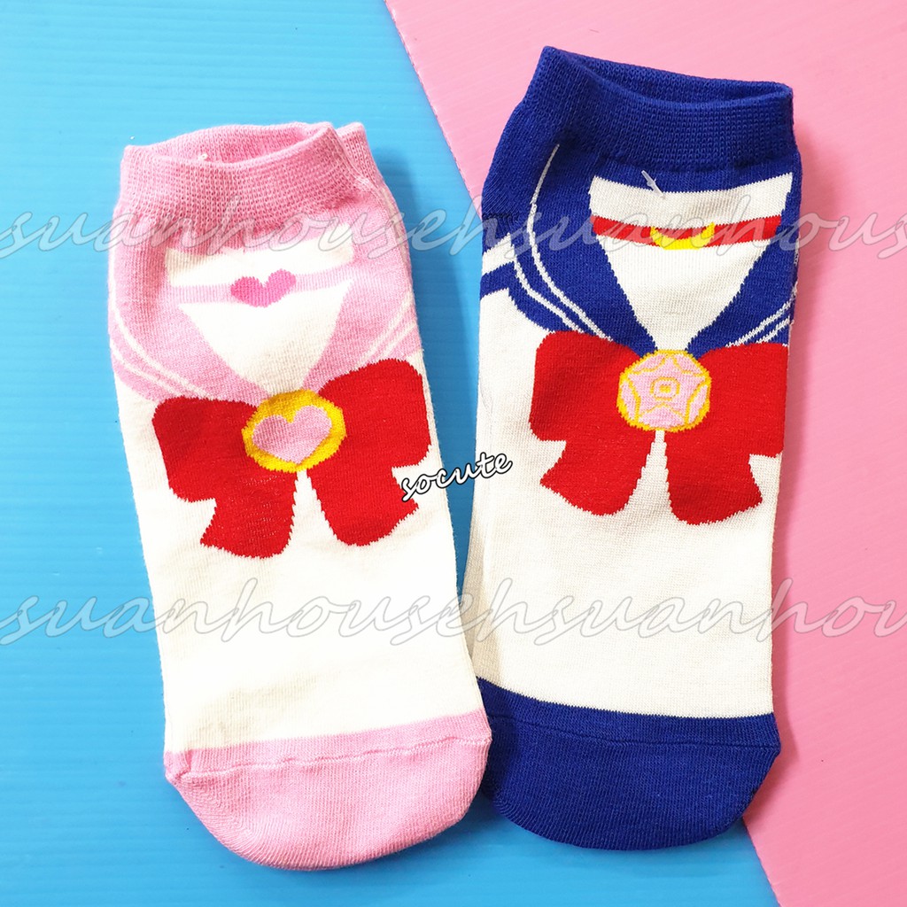 現貨 韓國襪 美少女戰士 水手服 襪子 短襪  兒童襪