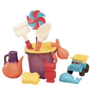 B.TOYS 光腳丫沙灘包(顏色隨機) 沙灘玩具 玩沙工具 海邊玩具 兒童玩具《愛寶貝》