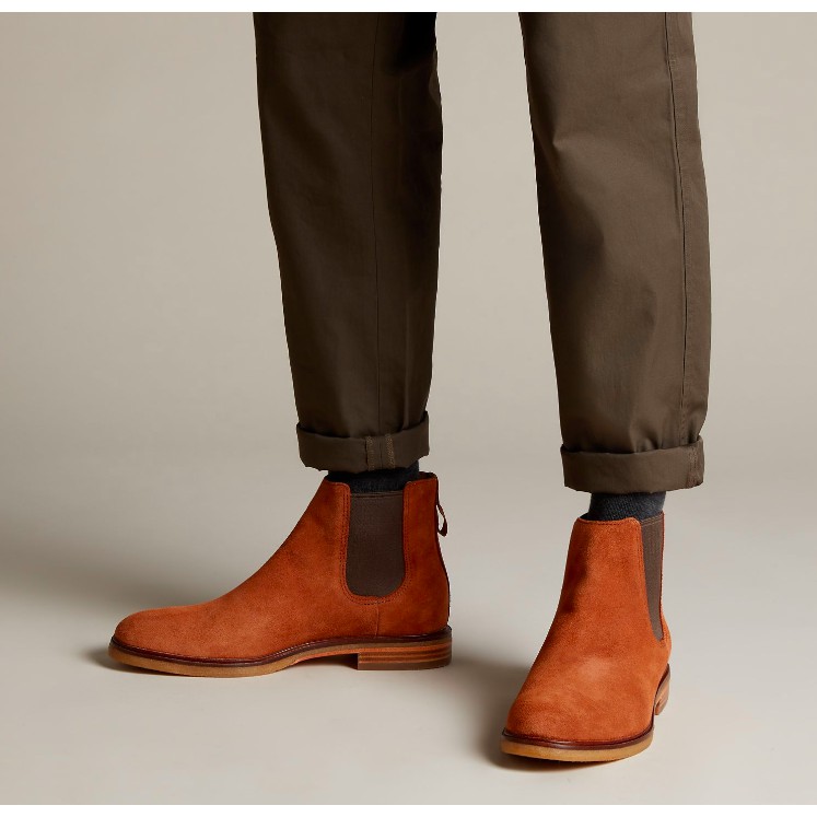 clarks gobi chelsea boots