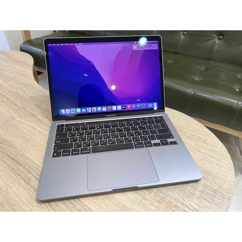 M1 Macbook Pro 13" 2020 太空灰 升級16G Ram / 256G 漂亮無傷 只要32800 !!