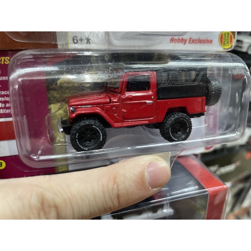 《模王》 1/64 johnny lightning 模型合金車 1980 Toyota Land Cruiser