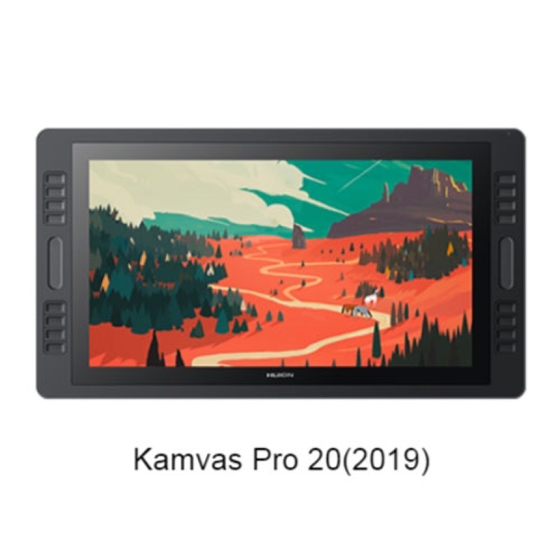 HUION 繪王 Kamvas Pro 20(2019)繪圖螢幕 （付備用筆芯9根