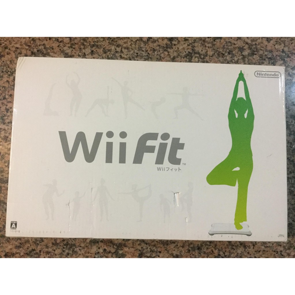 二手盒裝/裸裝Wii Fit平衡板+Fit原版遊戲(Wii U可以共用/日本國內專用機)