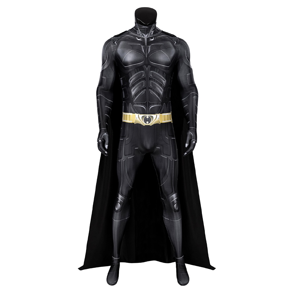有貨蝙蝠俠布魯斯韋恩角色扮演服裝連身衣套裝萬聖節嘉年華套裝