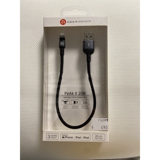 亞果元素PeAk III Lightning Cable 20B 金屬編織傳輸線 iphone ipad ipod