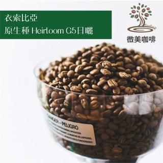 [微美咖啡]超值半磅175元,原生種 Heirloom G5 日曬(衣索匹亞)淺焙 咖啡豆,滿500元免運,新鮮烘培