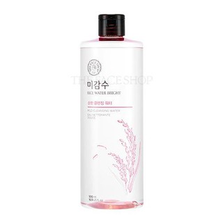 菲詩小舖THE FACE SHOP 豐米水活溫和卸妝水(滋潤型) 500ml / 韓國直送 韓國正品