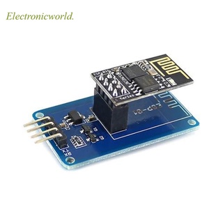相容 arduino 的 Esp8266 ESP-01 序列 WiFi 無線適配器模組 3.3V 5V Esp01 Br