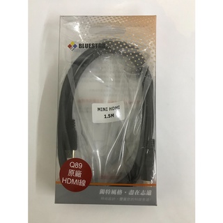 BLUESTAR MINI HDMI 1.5M 原廠HDMI線 轉接線 連接線 1.5米