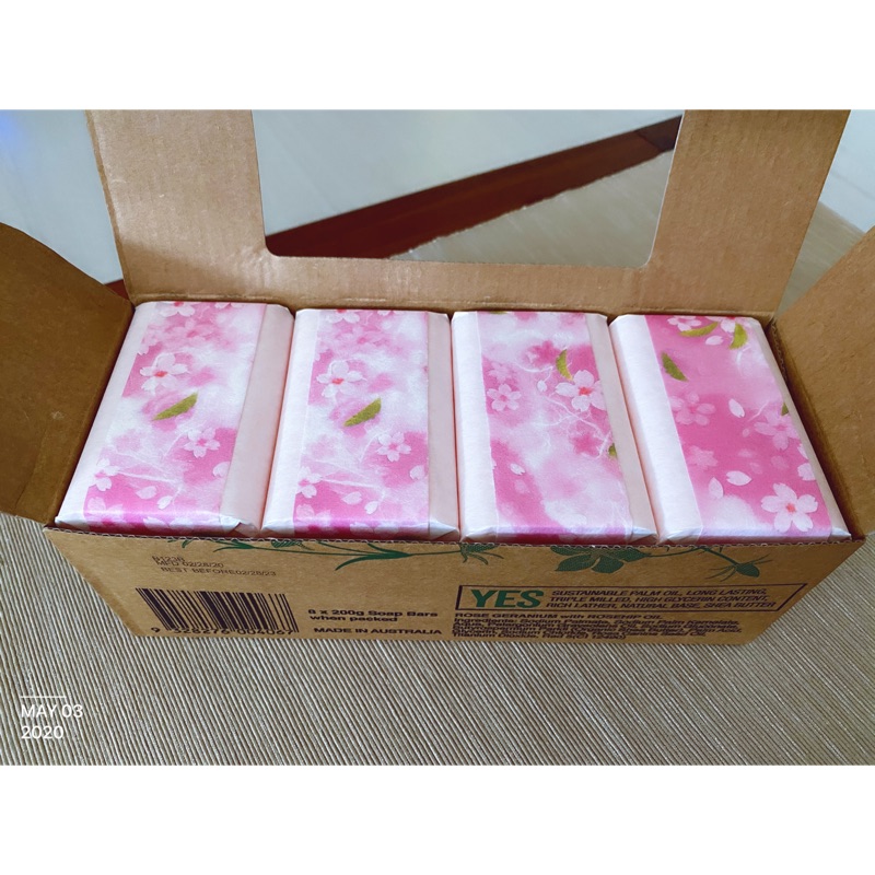 澳洲精油香皂禮盒 天竺葵玫瑰 檸檬草 海鹽 羊奶