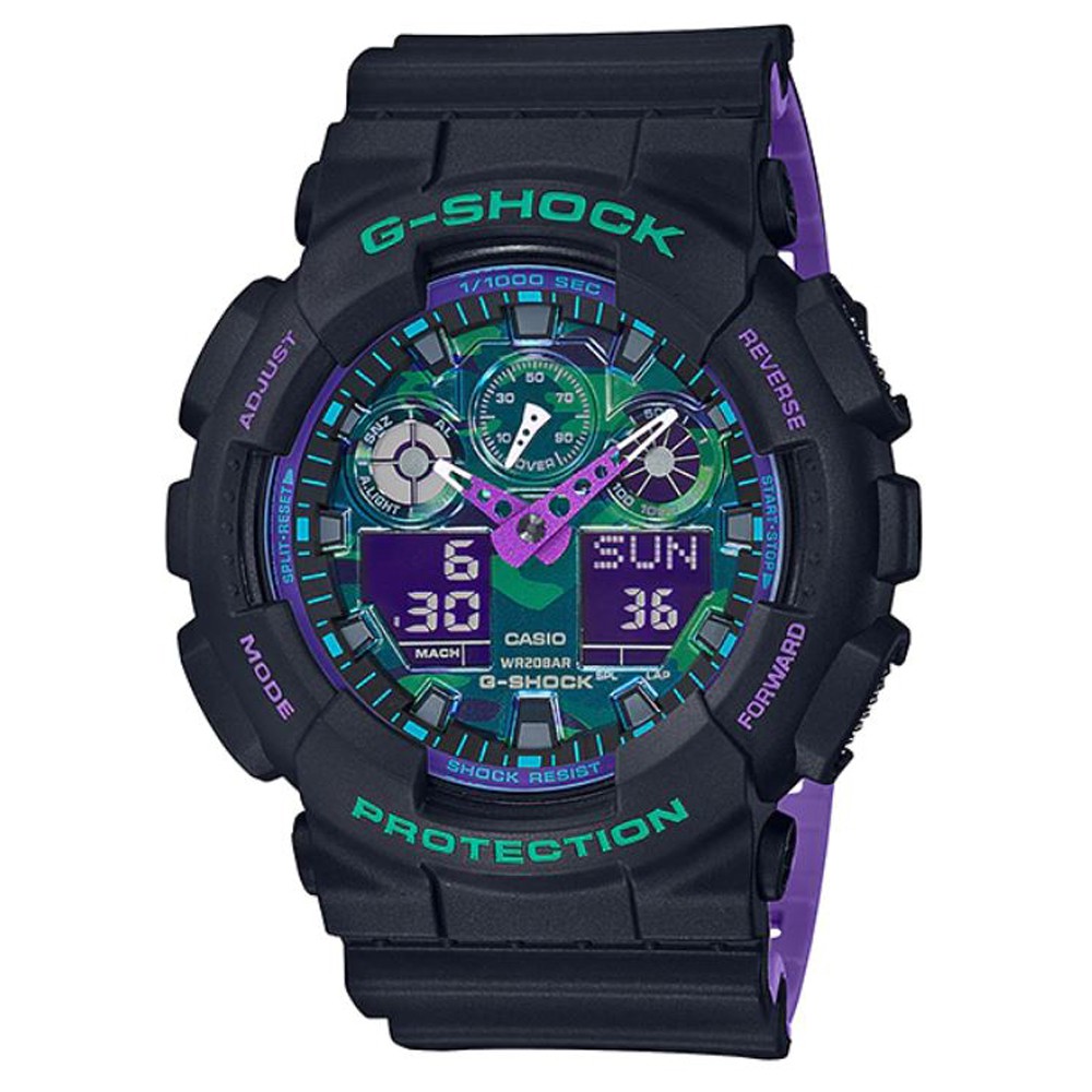 【CASIO】卡西歐 G-SHOCK GA-100BL-1A  原廠公司貨【關注折扣】