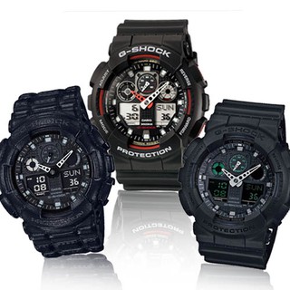 【CASIO】G-SHOCK 3D立體重型機械防滑紋路雙顯錶 (共五款)正版宏崑公司貨