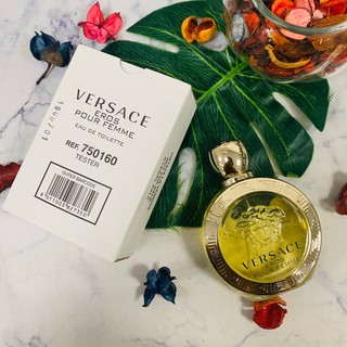 Versace EROS 凡賽斯 艾諾斯愛神女性淡香水 100ml TESTER 無瓶蓋✰YENGEE✰