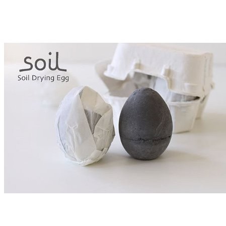 日本Soil Egg珪藻土 除濕除臭防潮蛋 4入裝 日本製