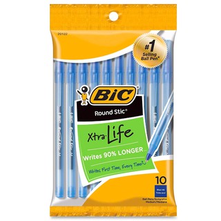🖊現貨 Bic 原子筆 比克 Round Stic Ball Pen 圓珠筆 黑色原子筆 藍色原子筆