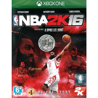 【全新未拆】XBOX ONE XBOXONE 美國職業籃球賽 2016 NBA 2K16 中文版【台中恐龍電玩】