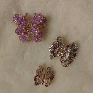 Bling-Bling蝴蝶髮夾