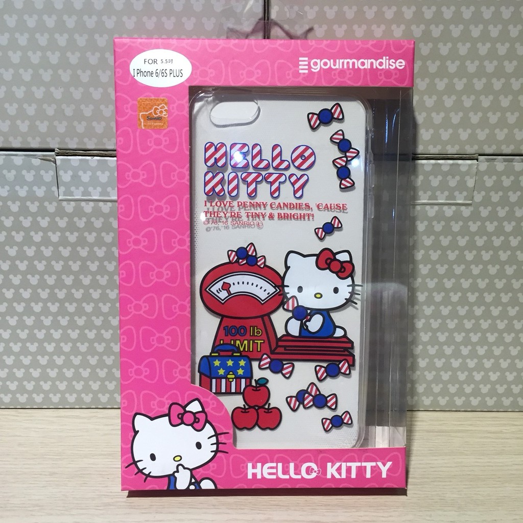 正版授權 三麗鷗 Hello Kitty 5.5吋 iPhone 6/6s Plus 手機保護殼