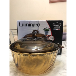 【Luminarc 樂美雅】Trianon 2.5L微晶炫彩透明萬用鍋（全新現貨）