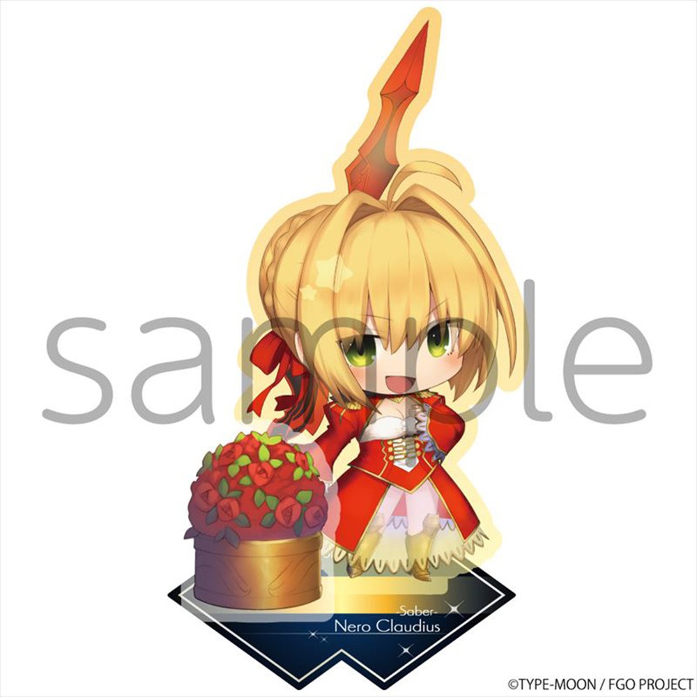 【TYPE-MOON】【FATE】【CAFEREO】CharaToria系列 FGO壓克力牌 Saber/尼祿